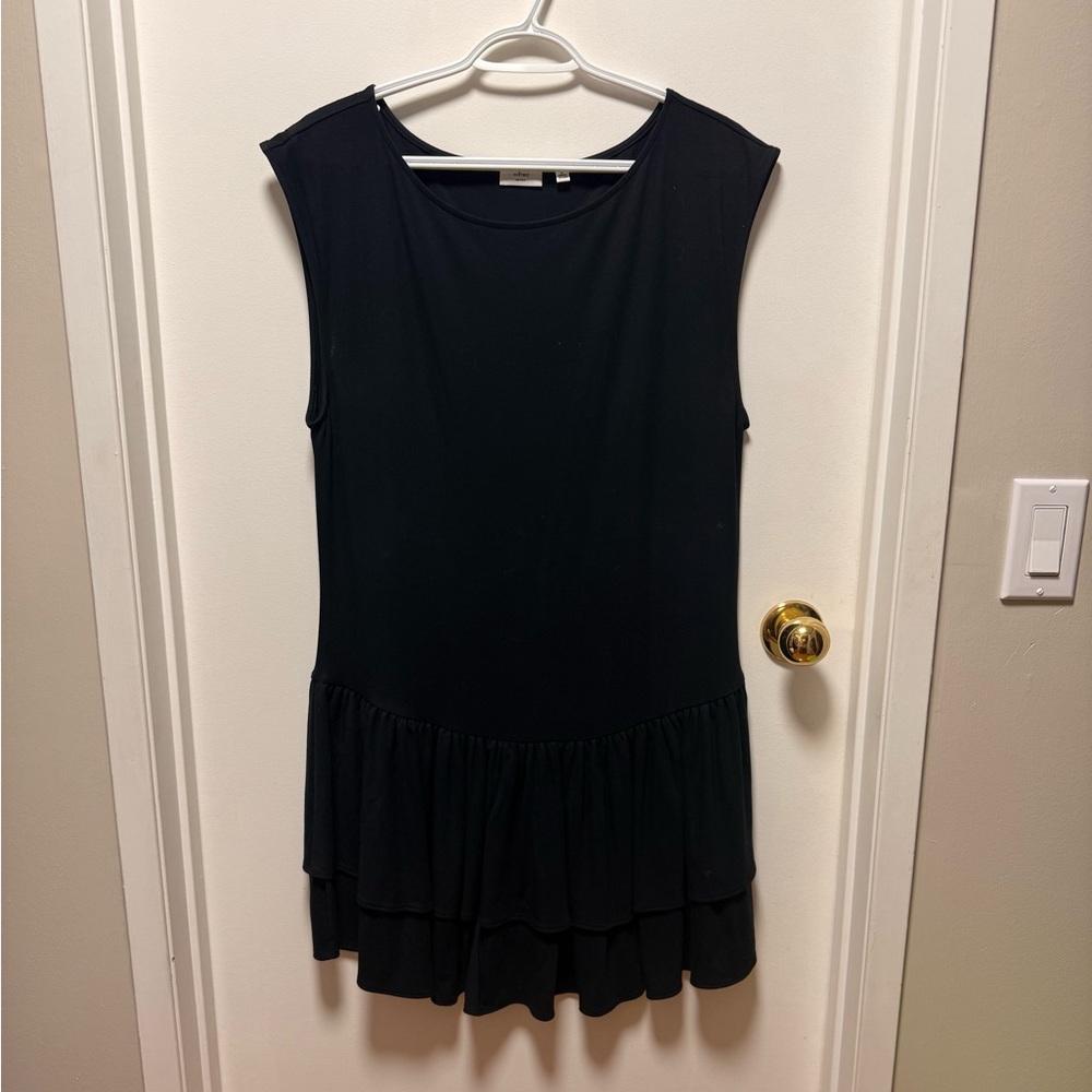 Black Sleeveless Bloomsbury Dress
